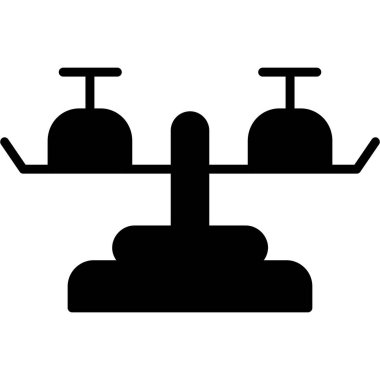 Klima simgesi, vektör illüstrasyonu