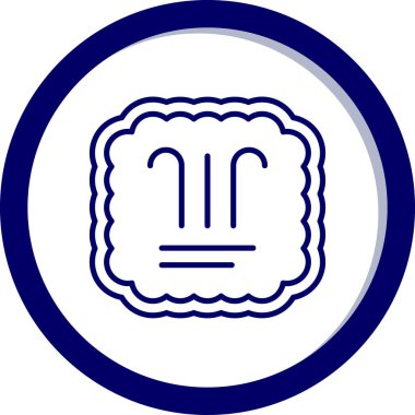 Gıda simgesinin vektör illüstrasyonu