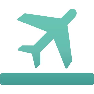 düzlem düz vektör simgesi