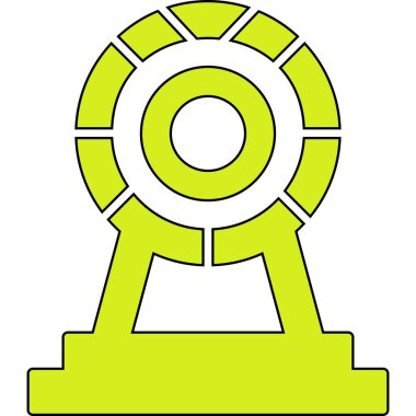 Madalya. Web simgesi basit illüstrasyon