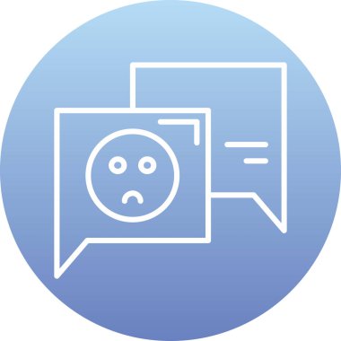 ileti ikonu vektör illüstrasyonu