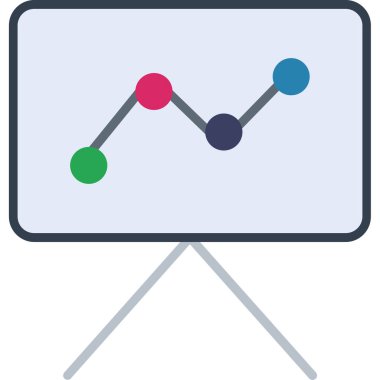 İş simgesinin vektör illüstrasyonu