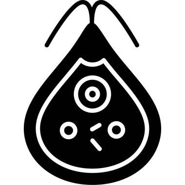 - Kan. Web simgesi basit illüstrasyon