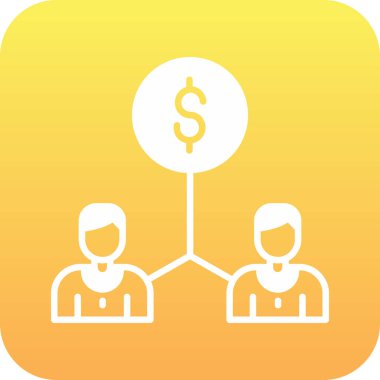 Kişisel proje ticareti ve herhangi bir kullanım için dolar vektör simgesi modern basit vektör çizimi