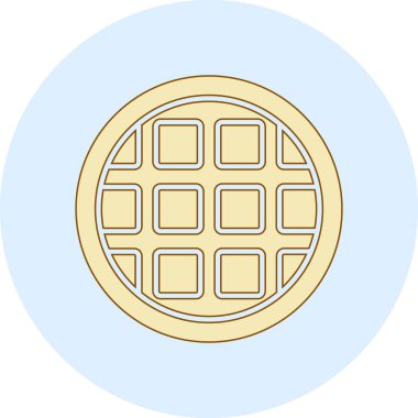 Çizgi film yiyeceklerinin vektör çizimi