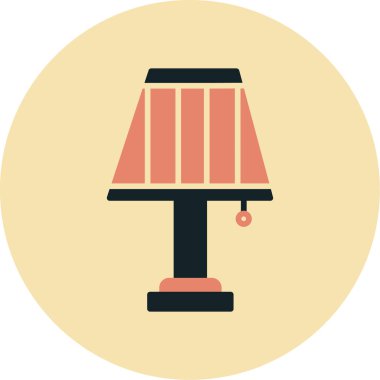 Lamba. Web simgesi basit illüstrasyon