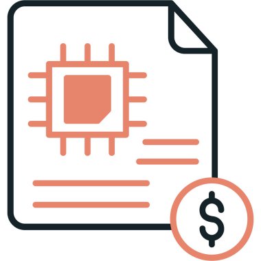 Seo simgesinin vektör illüstrasyonu