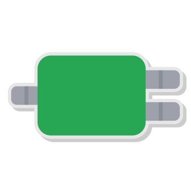 pil vektör illüstrasyonu