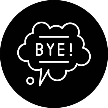 Modern bir simgenin vektör illüstrasyonu