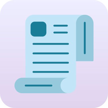 belge dosya simgesi basit tasarım