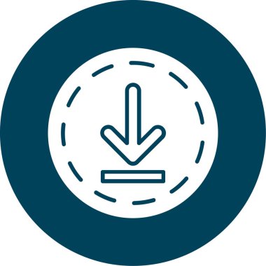 ok simgesi vektör illüstrasyonu