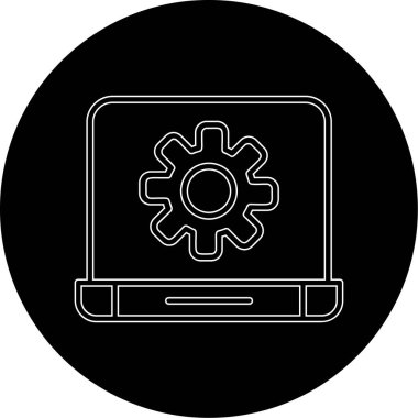 seo modern simgesinin vektör illüstrasyonu