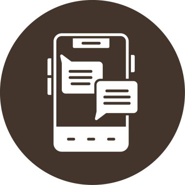 Vektör Mobil simge illüstrasyonu