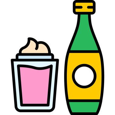 İç bakalım. Web simgesi basit illüstrasyon