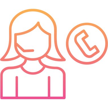 Çağrı merkezi. Basit resimleme