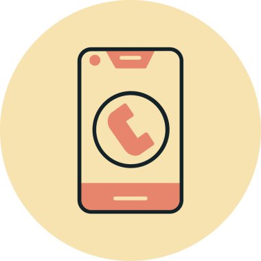 mobil simge vektör illüstrasyonu