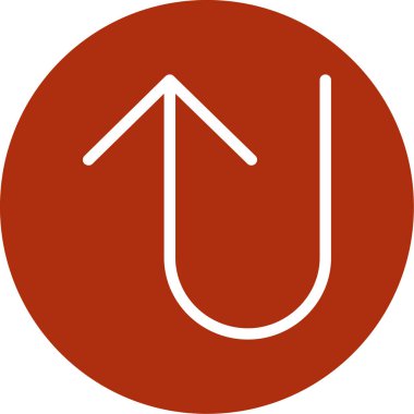 Ok. Web simgesi basit illüstrasyon