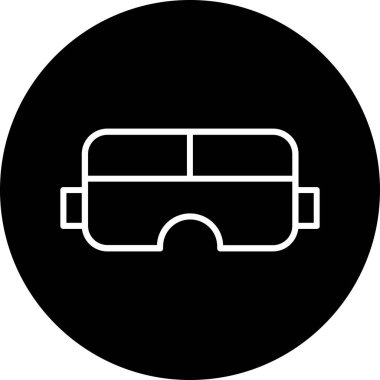 araba simgesi vektör illüstrasyonu