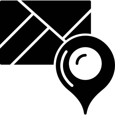 konum simgesi vektör illüstrasyonu