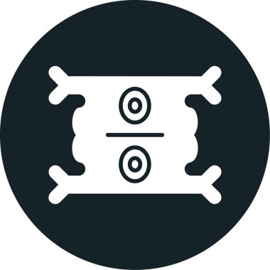 Modern b 'nin vektör illüstrasyonu eksik simgesi