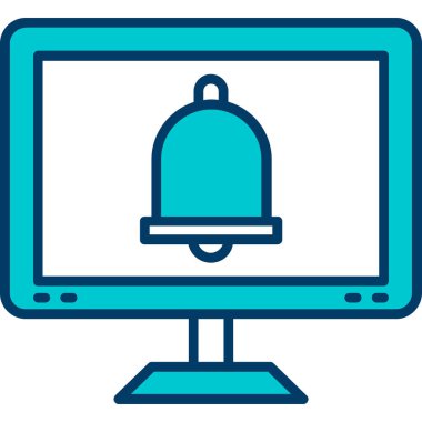 vektör simge monitör