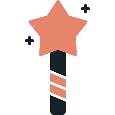 Yılbaşı ağacı. Web simgesi basit illüstrasyon