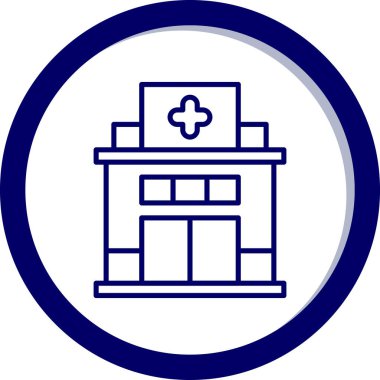 vektör simgesi oluşturuyorum. biçim iki renkli düz simge, kobalt ve cyan renkleri, yuvarlak açılar, beyaz arkaplan.