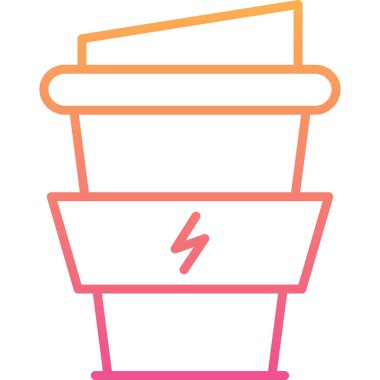 Bir saksının vektör illüstrasyonu