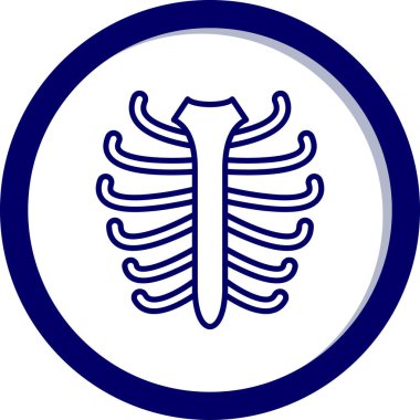 Tıbbi bir simgenin vektör illüstrasyonu