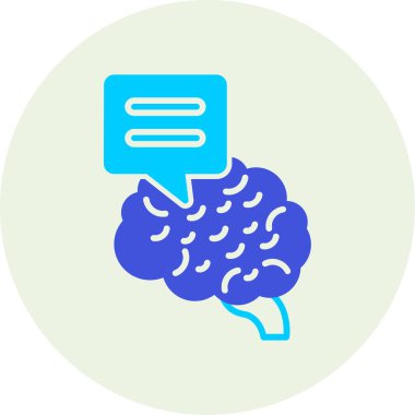 konuşma kabarcığı vektör çizimi