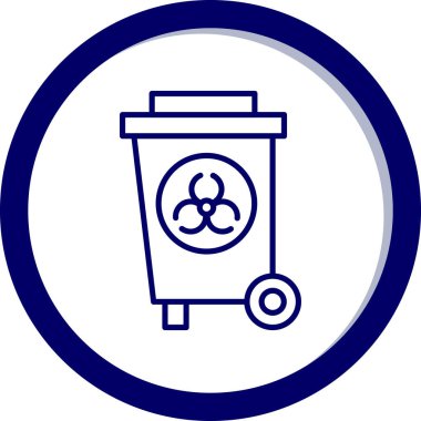 vektör çizim çöp kutusu