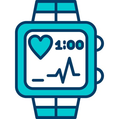 Kalp atışı ikonu. logotype