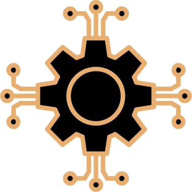 Vektör dişli simge tasarlamak