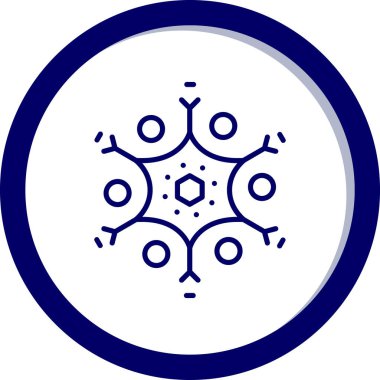 Modern bir simgenin vektör illüstrasyonu