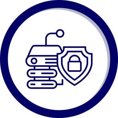 Modern simgenin vektör illüstrasyonu