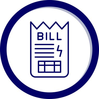 Bir belge için b eksikliği simgesinin vektör illüstrasyonu