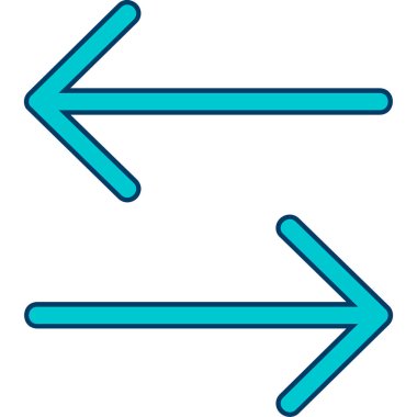 ok simgesi vektör illüstrasyonu