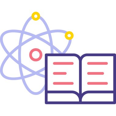 Kitap. Web simgesi basit illüstrasyon