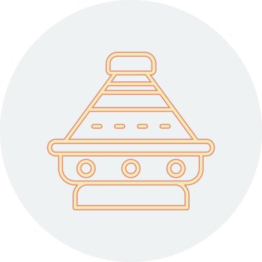 Modern oto tamir simgesinin vektör illüstrasyonu