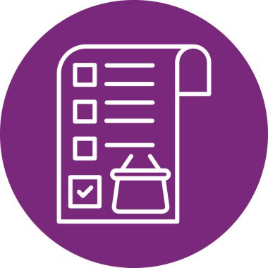 Vektör belgesi Simge illüstrasyonu