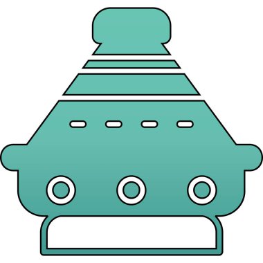 Zil. Web simgesi basit illüstrasyon