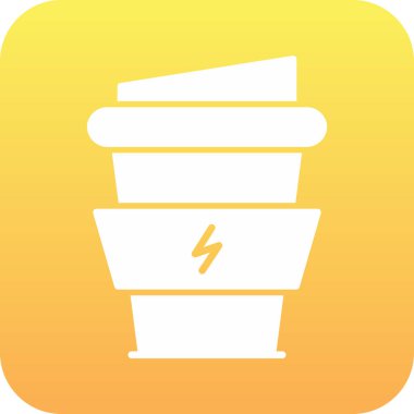 Benzersiz enerji ve ekoloji vektör simgesi