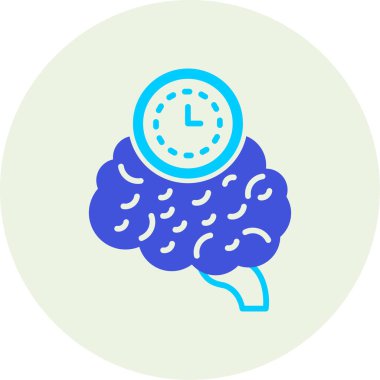 Saat. Web simgesi basit tasarım