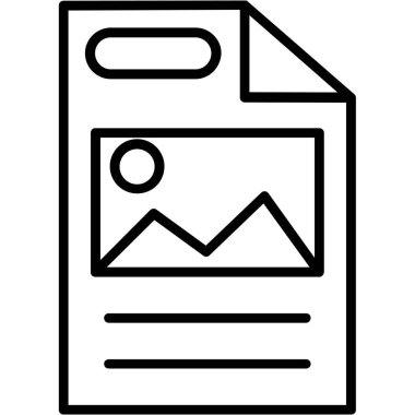 Web sayfası simgesi, vektör illüstrasyonu