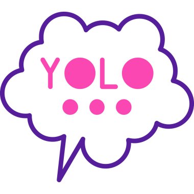 Konuşma balonu kelime işareti