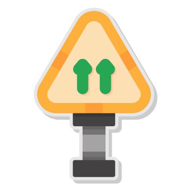 yol trafik sinyal simgesi