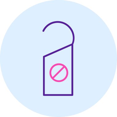 Sigara içmek yok. Web simgesi basit illüstrasyon