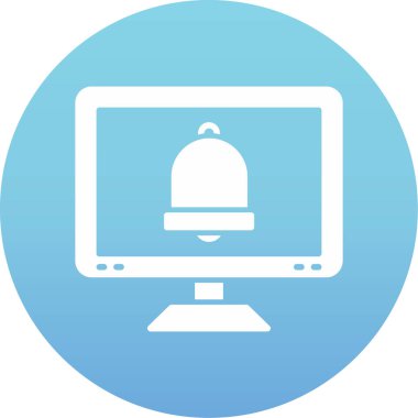 Çan web vektör illüstrasyonu