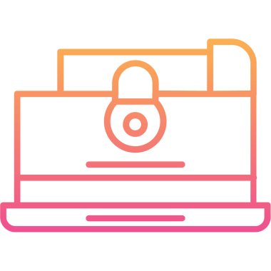 bilgisayar simgesi vektör illüstrasyonu