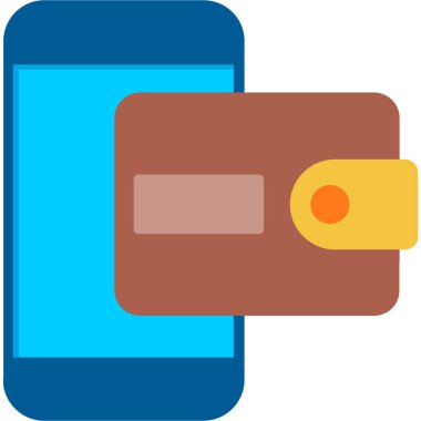 Banka kartı kredi kartı simgesi düz biçiminde